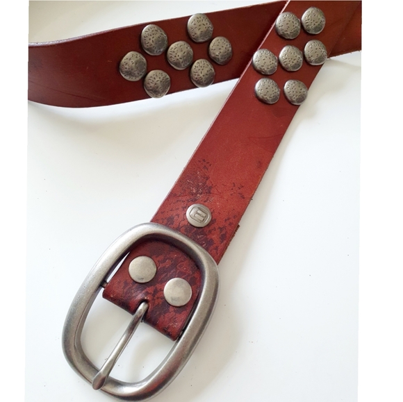 ??Vintage Style Geniune Leather Belt main image 14